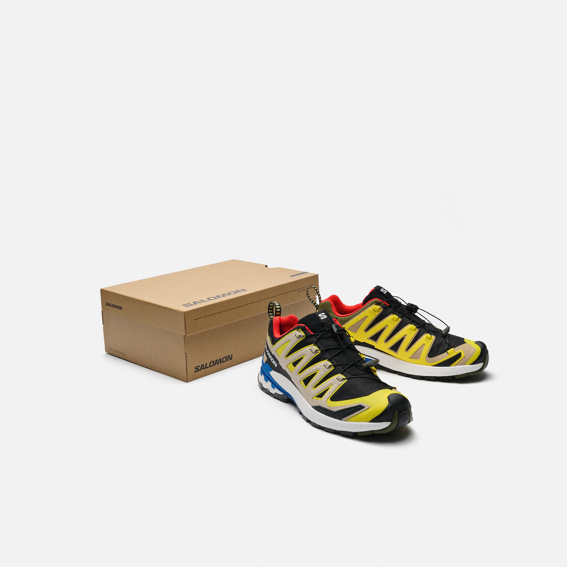 Salomon XA Pro 3D V9 GORE-TEX Sneaker Black/Buttercup/Lapis Blue