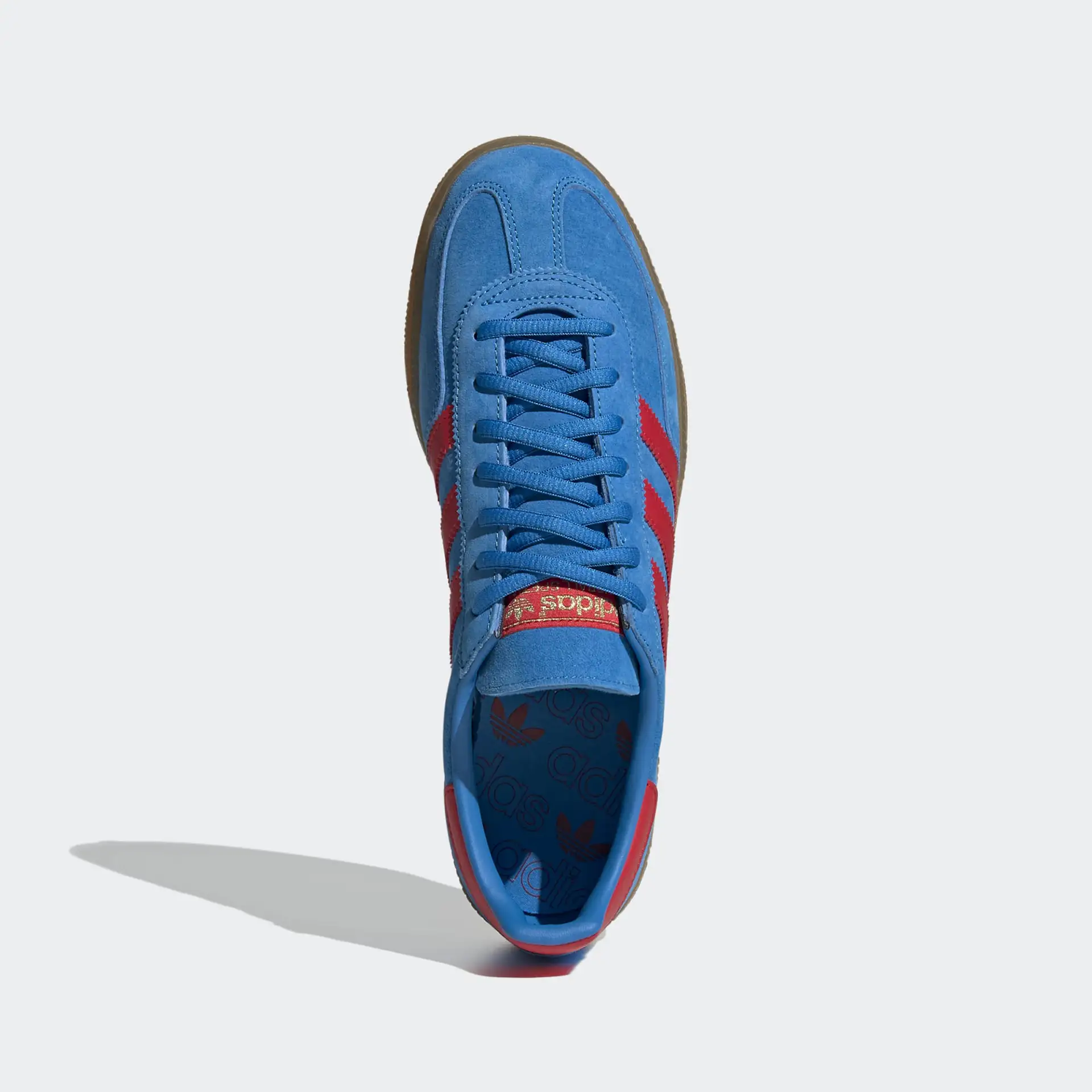 adidas Originals Sneaker Handball Spezial Bright Blue/Vivid Red/Gold Metallic